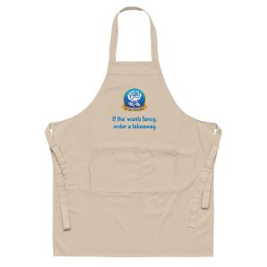 Organic cotton apron