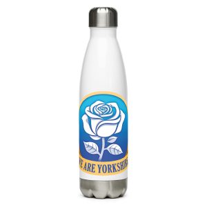 We are Yorkshire Stainless steel water bottle
